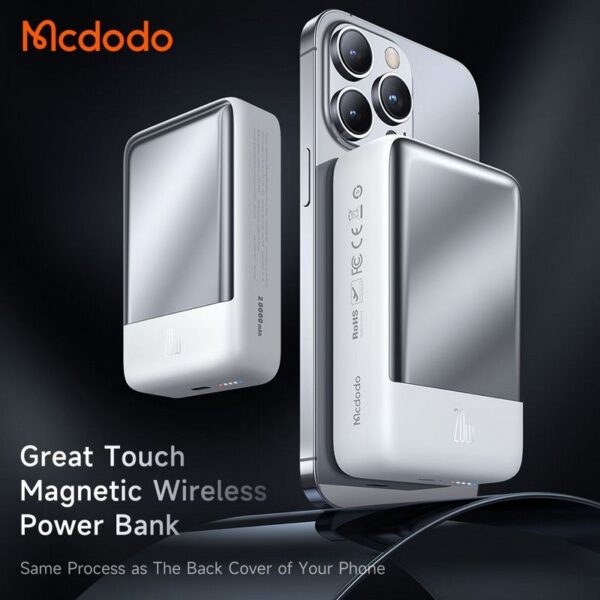 پاوربانک وایرلس 20000 مک دودو مدل Mcdodo MC-5020