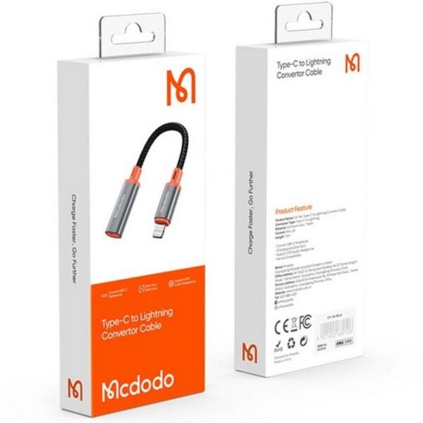 کابل تبدیل لایتنینگ به تایپ سی مک دودو مدل MCDODO CA-1440