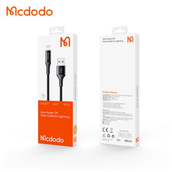 کابل شارژ لایتنینگ مک دودو مدل MCDODO CA-7410