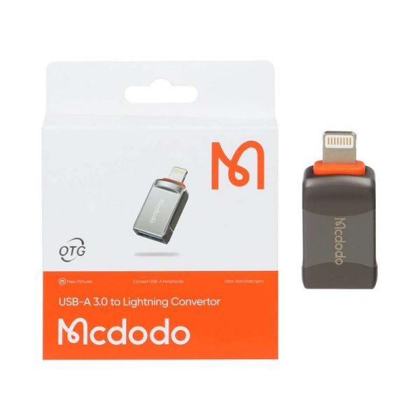 مبدل USB به لایتینینگ مک دودو مدل MCDODO OT-8600