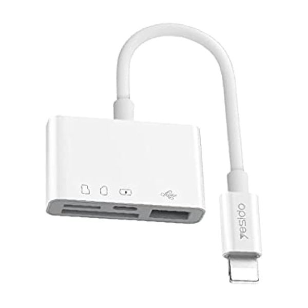 مبدل لایتنینگ به فلش مموری / مموری کارت یسیدو مدل GS12