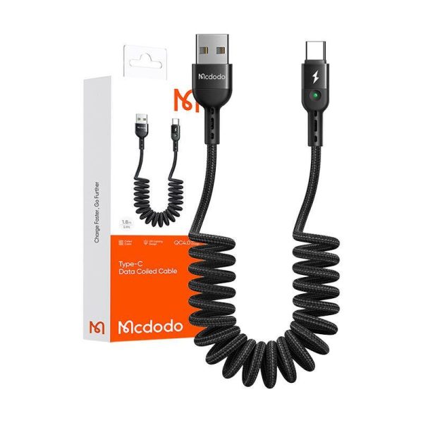 کابل شارژ USB به USB-C مک دودو مدل MC-CA-6420 طول 1.8 متر