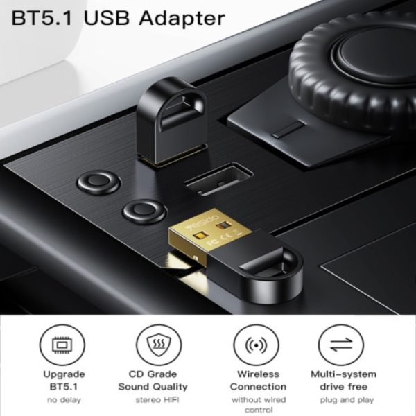 دانگل بلوتوث USB یسیدو مدل YAU34