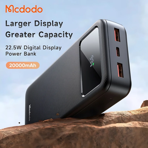 پاوربانک مک دودو مدل MC-4230 LED ظرفیت 20000 میلی آمپر