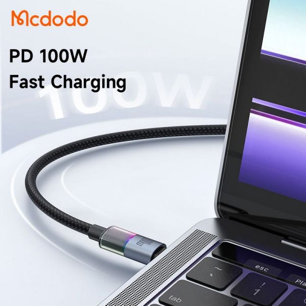 کابل شارژ دو سر تایپ سی 100 وات مک دودو Mcdodo CA-8200