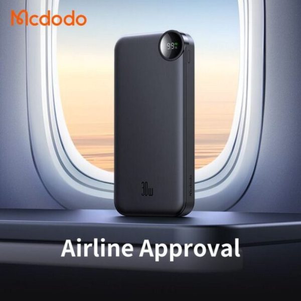پاوربانک ۱۰۰۰۰ مک دودو مدل MC-3850 با توان ۳۰ وات