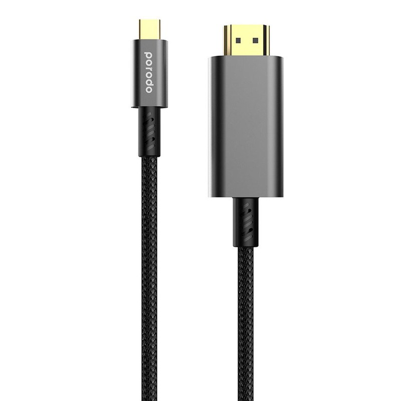 کابل تبدیل USB-C به HDMI پرودو طول 1.8 متر