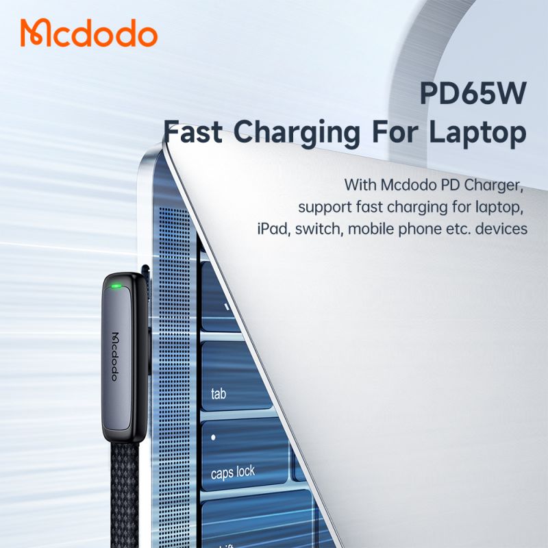 کابل شارژ USB-C مک دودو مدل CA-3361 طول 1.8 متر