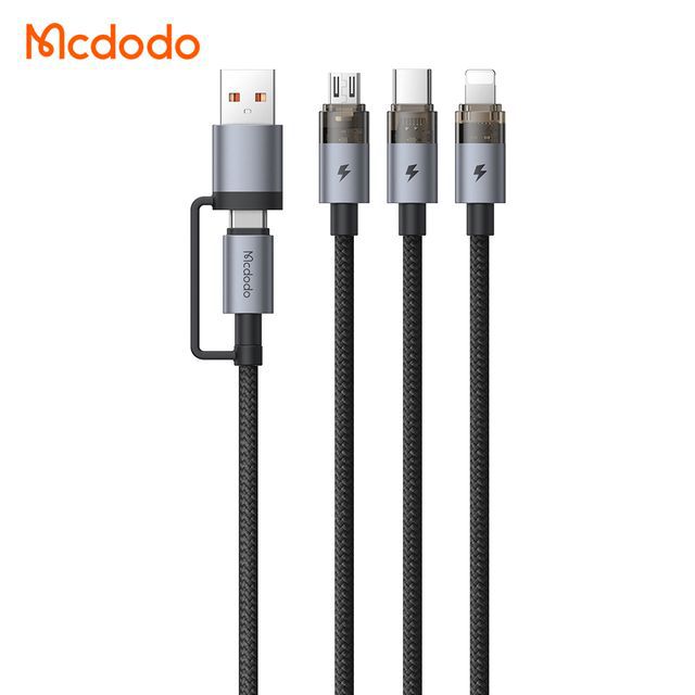 کابل شارژ 100 وات 2 به 3 مک دودو CA-7260