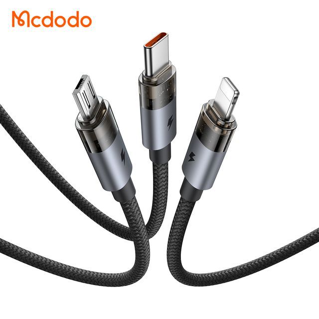 کابل شارژ 100 وات 2 به 3 مک دودو CA-7260