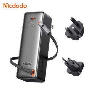 پاوربانک 10000 و آداپتور شارژ 30وات مک دودو MC-3181